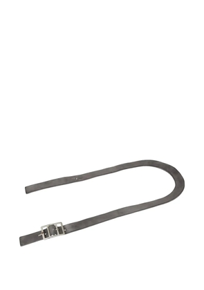 Carol Christian Poell tanned buckle belt - Grey