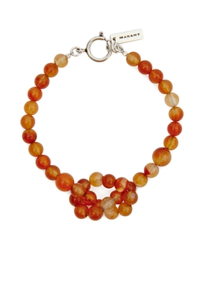 MARANT Noah beaded-embellishment bracelet - Orange