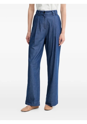 Marc O'Polo pleated trousers - Blue