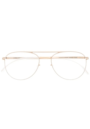 Mykita Niken pilot-frame glasses - Gold