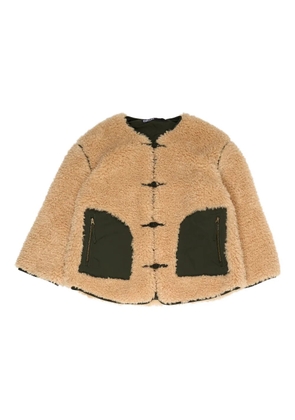 Bimba y Lola button-up contrast-pocket jacket - Neutrals