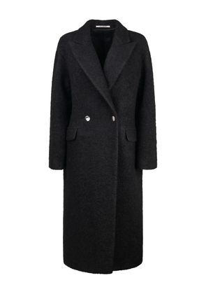 Tagliatore double-breasted coat - Black
