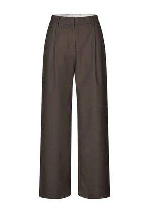SAMSOE SAMSOE Saagneta pleated trousers - Brown