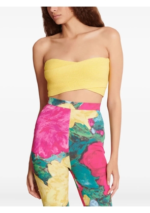 Balmain zip-fastening top - Yellow