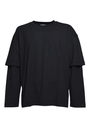 Études Studio double-layer T-shirt - Black