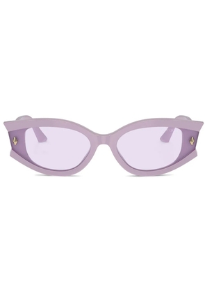 Jimmy Choo Eyewear cat eye-frame sunglasses - Purple