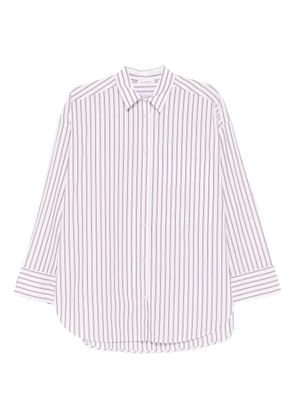 By Malene Birger striped organic cotton tailoring - White