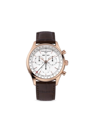 Frederique Constant Classics Quartz Chronograph Triple Calendar 40mm - White