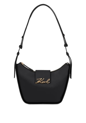 Karl Lagerfeld medium K/Signature shoulder bag - Black