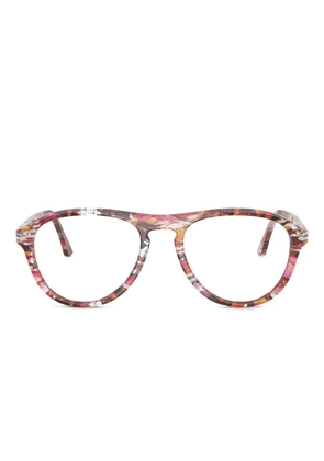 Persol geometric-frame glasses - Red