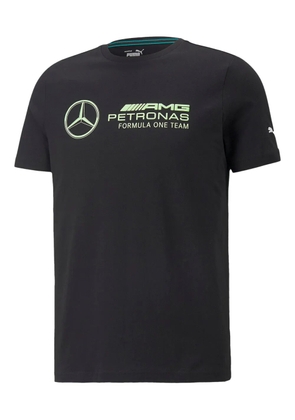 PUMA Mapf1 Mercedes logo-print T-shirt - Black