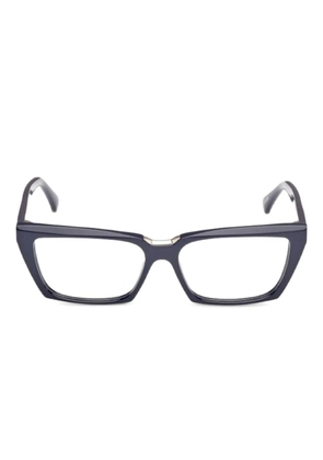 Max Mara Eyewear geometric-framed glasses - Blue