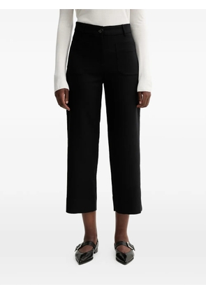 Sessùn cropped trousers - Black