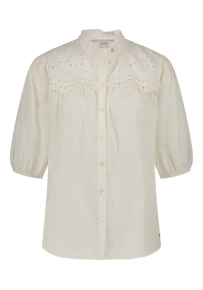 Fabienne Chapot Thirsa embroidered shirt - Neutrals