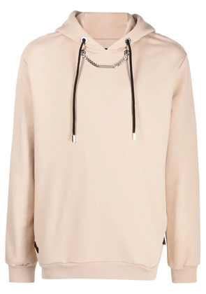 Philipp Plein chain-link hoodie - Neutrals