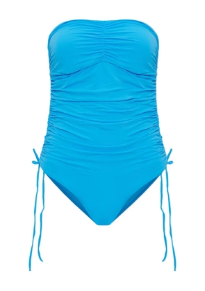Melissa Odabash Sydney ruched-detail swimsuit - Blue