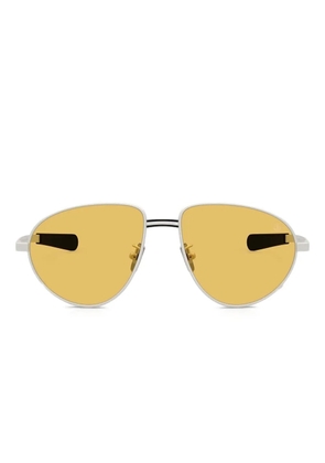 Moncler Eyewear Vizla metal-frame sunglasses - Grey