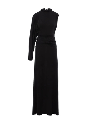 MANURÍ Didi one-shoulder maxi dress - Black