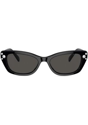 Swarovski Eyewear cat eye-frame sunglasses - Black