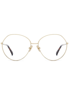 Max Mara Eyewear round-frame glasses - Gold