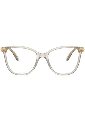 Swarovski Eyewear crystal-embellished glasses - Neutrals