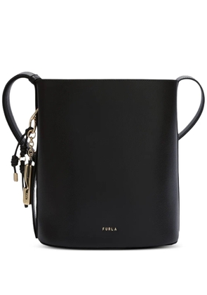 Furla small Roxie leather bucket bag - Black