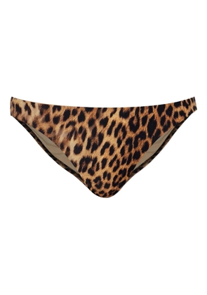 Melissa Odabash Prague animal-print bikini bottom - Brown