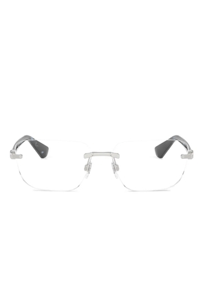 Burberry Eyewear rimless frame glasses - Silver