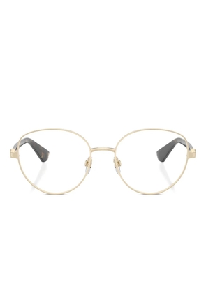 Burberry Eyewear oval-framed glasses - Gold