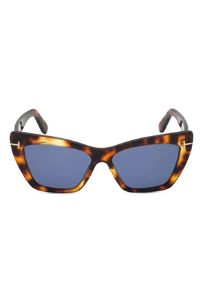 TOM FORD Eyewear Whyatt butterfly-frame sunglasses - Brown