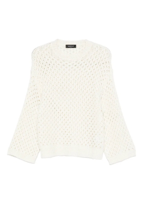 Fabiana Filippi open knit sweater - Neutrals