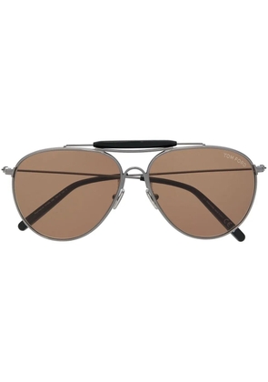 TOM FORD Eyewear pilot-frame sunglasses - Black