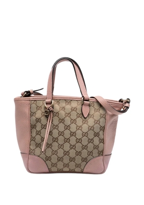 Gucci Pre-Owned 2016-2025 Small GG Canvas Bree satchel - Brown