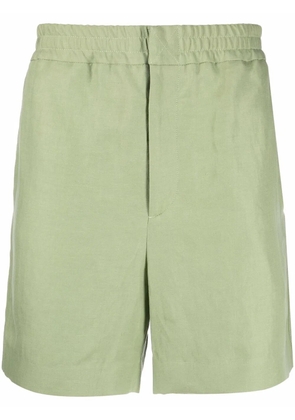 FENDI straight-leg bermuda shorts - Green