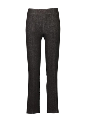 Avenue Montaigne Jet Set tonal-topstitching jeans - Brown