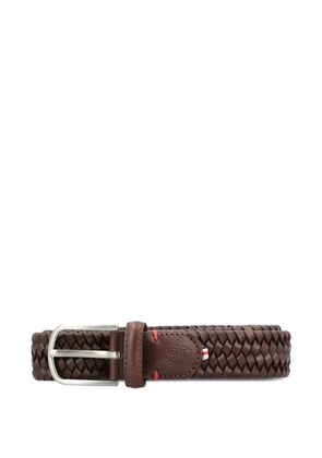 LA BOUCLE Roma leather belt - Brown