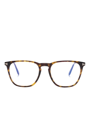TOM FORD Eyewear square-frame glasses - Brown