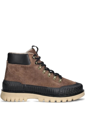 Gant lace-up lug-sole boots - Brown