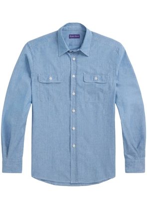 Ralph Lauren Purple Label cotton shirt - Blue
