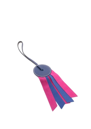 Hermès Pre-Owned 2010-2025 Lambskin Paddock Flot Bag Charm key chain - Blue