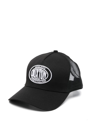 COLE BUXTON Crese trucker cap - BLACK