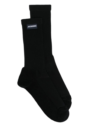 Jacquemus Les Chaussettes a L'Enver socks - Black