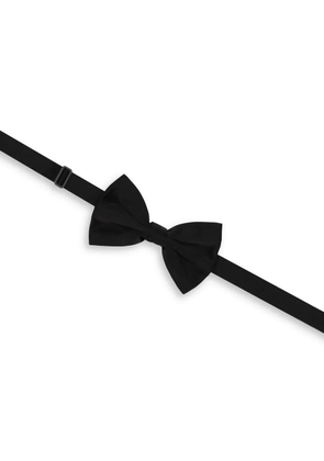 Dolce & Gabbana silk satin bow tie - Black