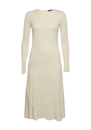 Polo Ralph Lauren long-sleeve jersey dress - White