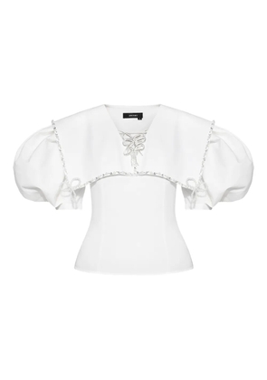 ANOUKI embellished blouse - White