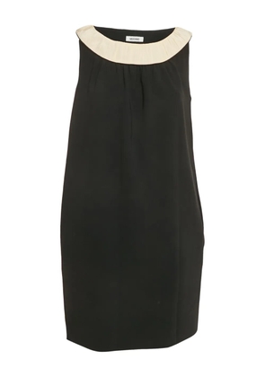 Moschino Pre-Owned sleeveless chiffon top - Black