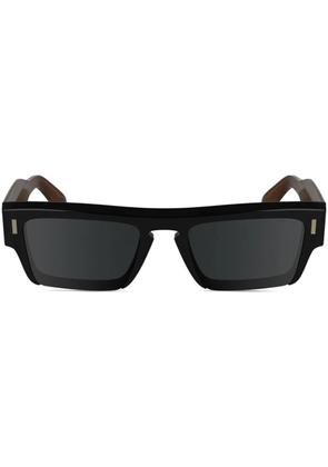 Calvin Klein rectangle-frame sunglasses - Black