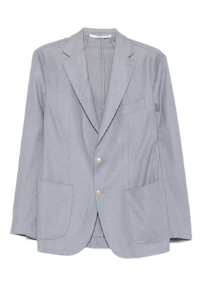 Eleventy patch-pocket single-breasted blazer - Blue