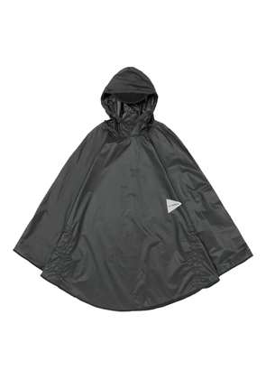 and Wander hooded coat - Black