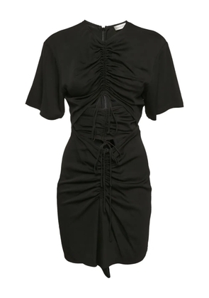 Christopher Esber cut-out ruched mini dress - Black